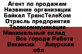 Агент по продажам › Название организации ­ Байкал-ТрансТелеКом › Отрасль предприятия ­ Телекоммуникации › Минимальный оклад ­ 30 000 - Все города Работа » Вакансии   . Амурская обл.